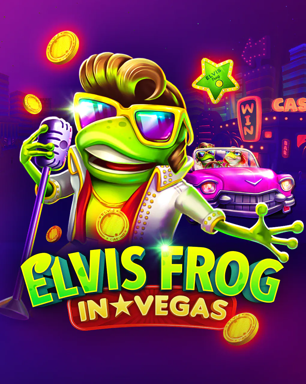 Elvis Frog In Vegas - ATHENA777