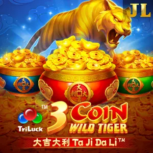 3 Coin Wild Tiger - ATHENA777